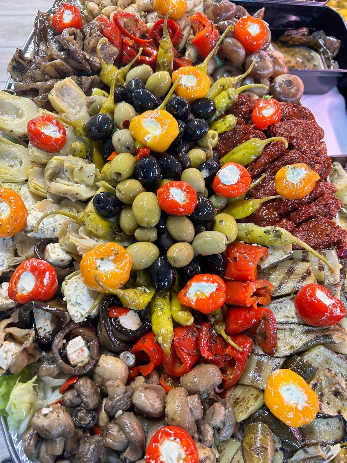 Italienische Antipasti-Auswahl